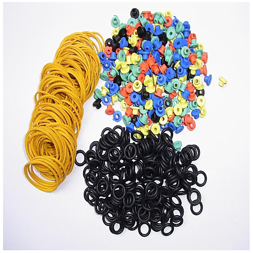 

BaseKey 100pcs O Rings / Needle Grommet / Rubber Band tattoo supply Rubber, ABS Plastic Tools O Rings Needle Grommet Rubber Band