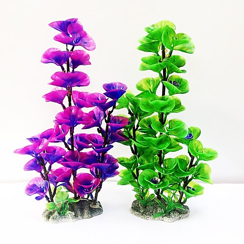 

Fish Tank Aquarium Decoration Fish Bowl Waterplant Artificial Plants Plastic 2812 cm