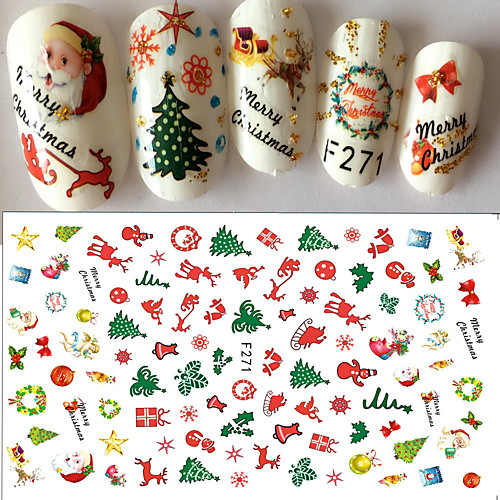 

1pcs-christmas-nail-art-3d-sticker-decals-happy-xmas-santa-claus-cute-deer-christmas-tree-design-f271