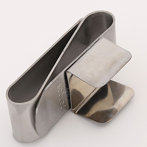 

1PC Magnetic Stainless Steel Chalk Holder Clip for Billard Pool Cue Silver