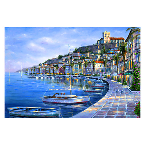 

1000 pcs Castle Famous buildings Ship Jigsaw Puzzle Adult Puzzle Jumbo Wooden Adults' Toy Gift