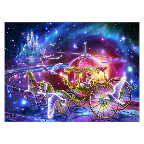 

Castle Carriage Famous buildings Cartoon Star Jigsaw Puzzle Adult Puzzle Jumbo Wooden Adults' Toy Gift