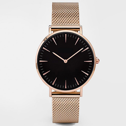 

Women's Sport Watch Dress Watch Wrist Watch Quartz Black / Silver / Gold Water Resistant / Waterproof Creative Analog Ladies Charm Classic Casual Elegant - BlackGolden WhiteGolden Black / Rose Gold