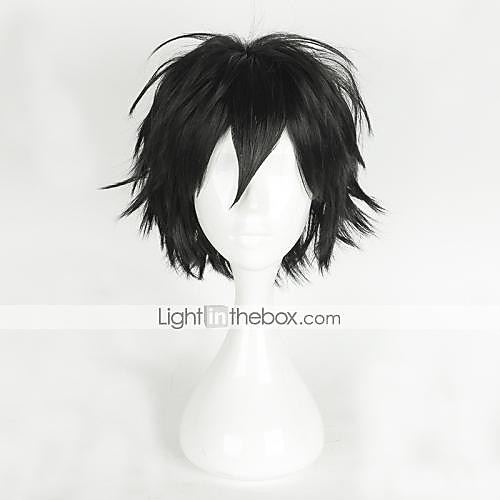 

Naruto Cosplay Cosplay Wigs Men's Women's 14 inch Heat Resistant Fiber Black Anime