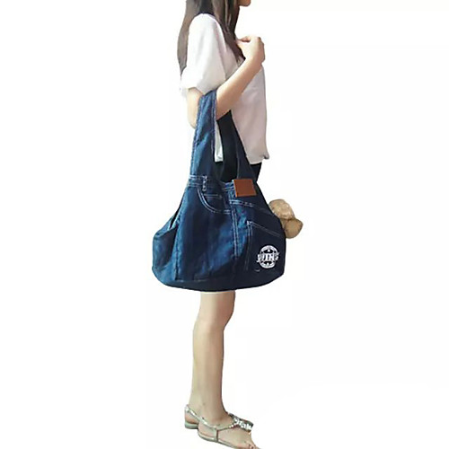 

Cat Dog Carrier Bag & Travel Backpack Sling Shoulder Bag Portable Solid Colored Cotton Blue Light Blue