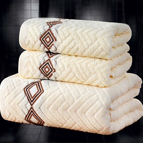 

Superior Quality Bath Towel Set, Jacquard 100% Cotton Bathroom
