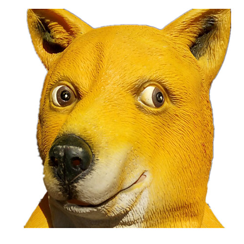 

Halloween Mask Animal Mask Glue Dog Horror Adults' Unisex