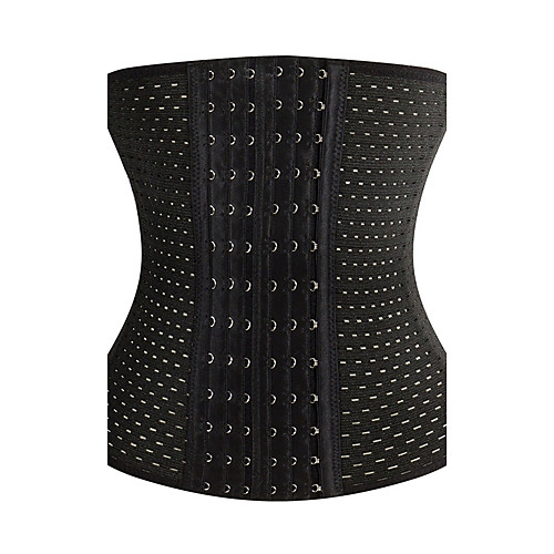 

Women's Hook & Eye Overbust Corset - Solid Colored Black Beige M L XXXL