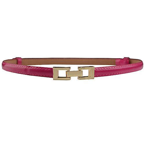 

Women's Dress Belt Alloy Buckle - Solid Colored Fashion / PU