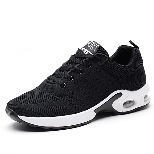 

Men's Trainers Athletic Shoes Comfort Shoes Athletic Casual Outdoor Running Shoes Knit Black Blue Gray Fall Winter / EU40