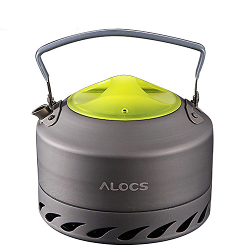 

ALOCS Camping Kettle Camping Coffee Pot Coffee and Tea Portable Mineral Aluminum for Outdoor Camping / Hiking Outdoor Picnic