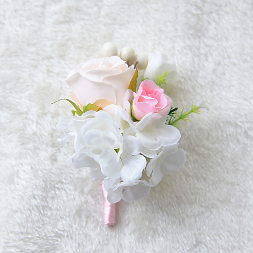 

Wedding Flowers Boutonnieres Wedding Organza / Satin 3.94 inch