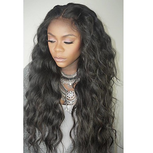

Human Hair Lace Front Wig Layered Haircut style Brazilian Hair Wavy Wig 130% Density with Baby Hair Natural Hairline For Black Women 100% Virgin Unprocessed Women's Short Medium Length Long Human
