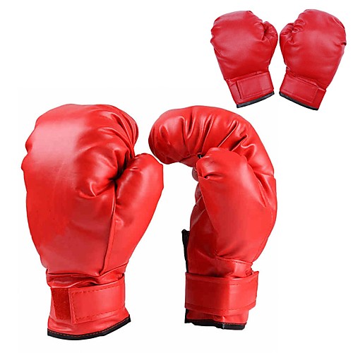 

Boxing Training Gloves For Boxing Full Finger Gloves Protective Durable Leather Kid's