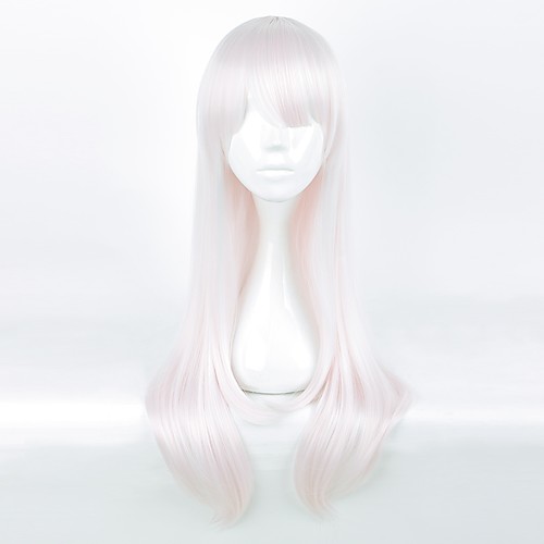 

Cosplay Cosplay Cosplay Wigs Men's Women's 28 inch Heat Resistant Fiber Silver Anime Wig