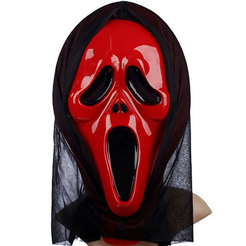

Halloween Mask Practical Joke Gadget Halloween Prop Masquerade Mask Plastic Novelty Ghost Scary Scream Movie Character Ghost Horror Adults' Unisex Boys' Girls'