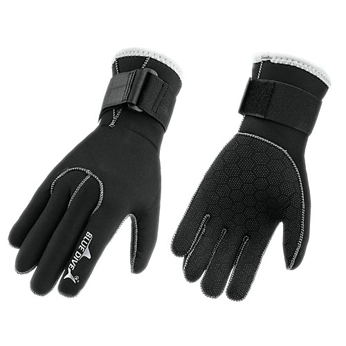 

Bluedive Diving Gloves Terylene Neoprene Neoprene Wetsuit Gloves Warm Anti-Wear Anti-skidding Diving Snorkeling Hunting and Fishing