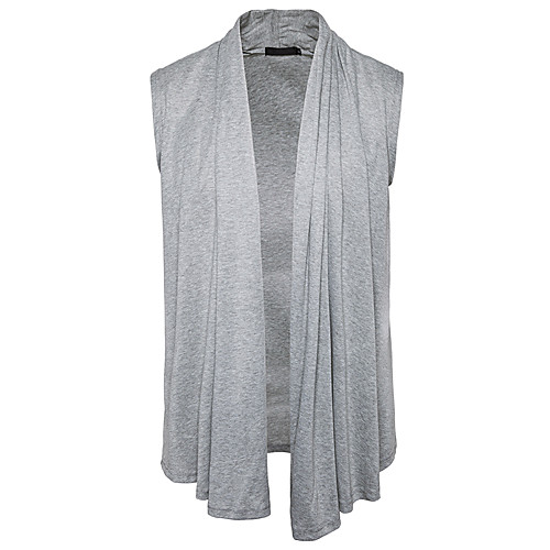 

Men's Solid Colored Cardigan Long Sleeve Regular Sweater Cardigans Cowl Neck Fall Winter White Black Wine