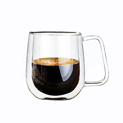 

Drinkware Glass Mug Wine Glass Double Wall Heat-Insulated 1pcs