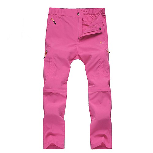 

Women's Hiking Pants Outdoor Lightweight UV Resistant Breathable Quick Dry Pants / Trousers Convertible Pants Bottoms Hunting Fishing Hiking Dark Grey Army Green Fuchsia S M L XL XXL
