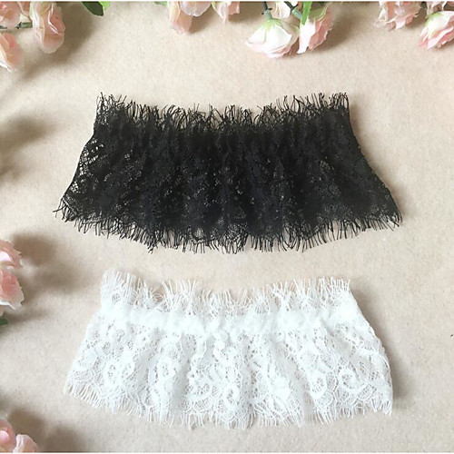 

Lace / Cotton Leg Warmers / Wedding Wedding Garter With White Bow / Lace Garters / Others Wedding / Party / Evening