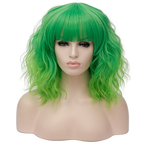 

Synthetic Wig Water Wave Kardashian Water Wave Wig Blonde Pink Short Light golden Pink / Purple Light Brown Purple / Blue Rose Gold Synthetic Hair Women's Red Blue Blonde