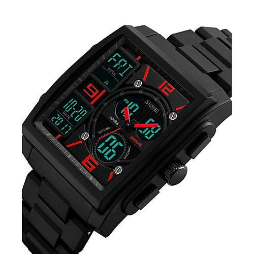 

Men's Sport Watch Military Watch Analog - Digital Quartz Casual Water Resistant / Waterproof Calendar / date / day Chronograph / Japanese