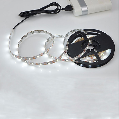 

2m LED Light Strips Flexible Tiktok Lights 120 LEDs 2835 SMD 1pc Warm White White Cuttable Self-adhesive 5 V