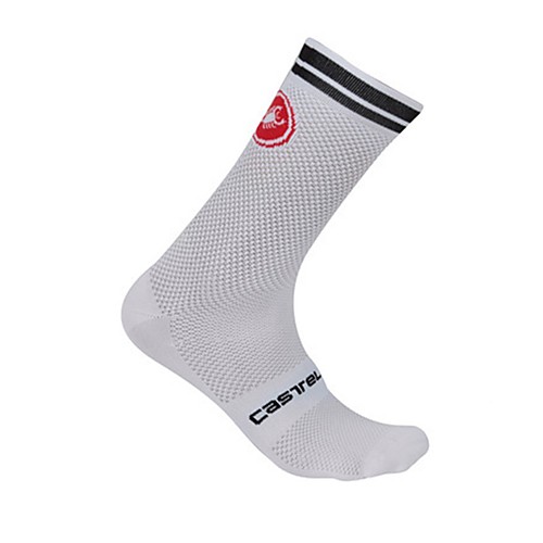 

Compression Socks Athletic Sports Socks Running Socks 1 Pair Tube Socks Socks Quick Dry Breathability Stretchy Running Outdoor Sports Solid Colored Classic Cotton Black White