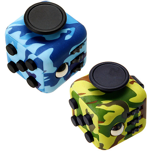 

Camouflage Fidget Cube Finger Hand Top Magic Squeeze Puzzle Cube Work Class Home EDC ADD ADHD Anti Anxiety Stress Reliever 1Pc