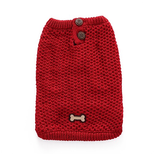 

Cat Dog Coat Sweater Christmas Bone Cosplay Casual / Daily Keep Warm Wedding Halloween Winter Dog Clothes Puppy Clothes Dog Outfits Red Blue Costume for Girl and Boy Dog Spandex Cotton / Linen Blend