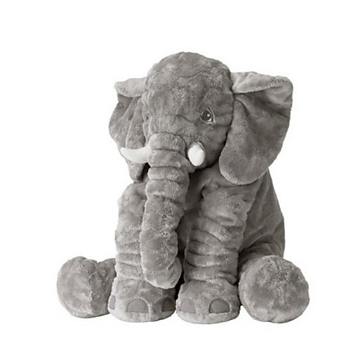 

Stuffed Animal Cushion Pillow Stuffed Animal Plush Toy Elephant Cute Animal Design Girls' Perfect Gifts Present for Kids Babies Toddler