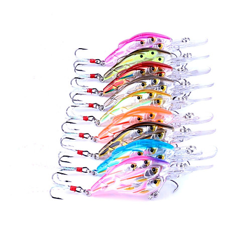 

1 pcs Fishing Lures Crank lifelike Sinking Bass Trout Pike Sea Fishing Fly Fishing Bait Casting