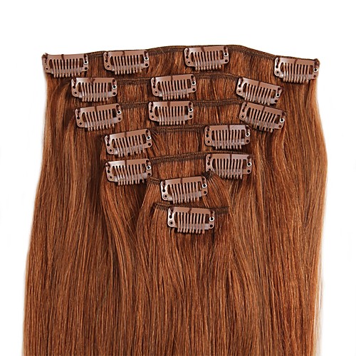 

Clip In Hair Extensions Human Hair 1 Bundle Pack Classic Hair Extensions