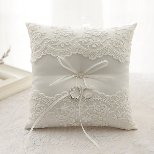 

Bowknot / Ribbon Tie / Flower Ring Pillow Beach Theme / Classic Theme All Seasons