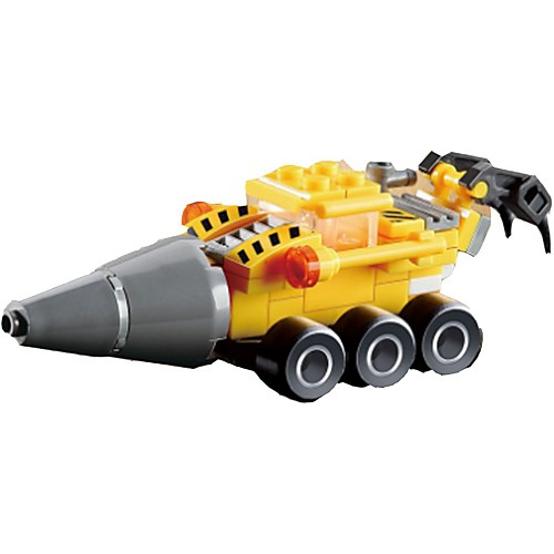 

Building Blocks Model Building Kit Drill Excavating Machinery Soft Plastic 1 pcs Kid's Toy Gift