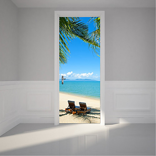 

Famous / Landscape / 3D Wall Stickers 3D Wall Stickers Door Stickers, Paper Home Decoration Wall Decal Wall Decoration 1 set