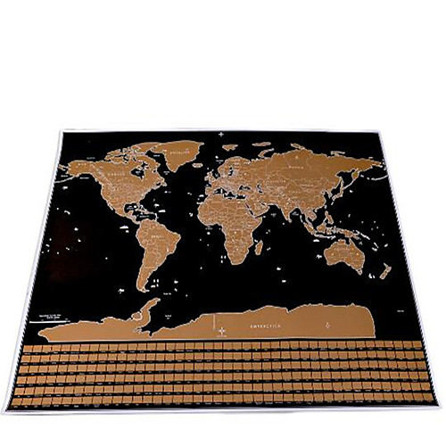 

1 pcs Maps Scratch Map Jigsaw Puzzle Adult Puzzle Jumbo Paper Kid's Adults' Toy Gift
