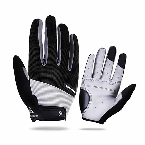 

Winter Winter Gloves Bike Gloves / Cycling Gloves Mountain Bike MTB Thermal / Warm Breathable Anti-Slip Sweat-wicking Full Finger Gloves Sports Gloves Terry Cloth Black Red Blue for Adults' Outdoor
