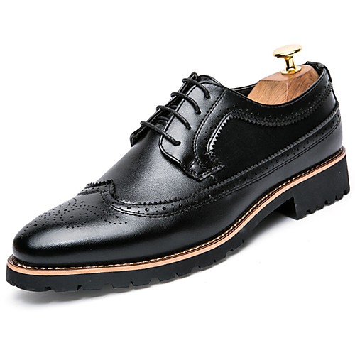 

Men's Oxfords Comfort Shoes Business Outdoor Leather Black Brown Fall