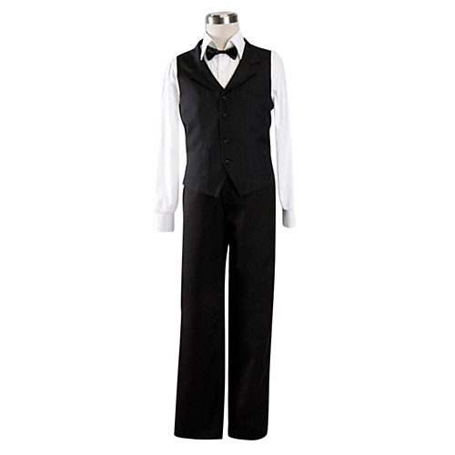 

Inspired by DuRaRaRa Shizuo Heiwajima Anime Cosplay Costumes Japanese Cosplay Suits Solid Colored Long Sleeve Vest Shirt Pants For Men's / Bow / Bow