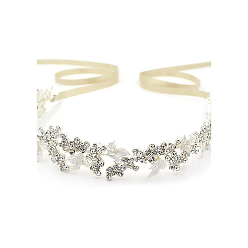 

Rhinestone Alloy Flowers Head Chain 1 Wedding Party / Evening Headpiece