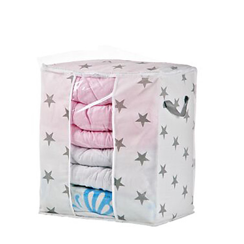 

Textile / Plastic Storage Bags / Drawers / Shoe Bags Oval Anti-Wind / Anti-Dust Home Organization Storage 1pc
