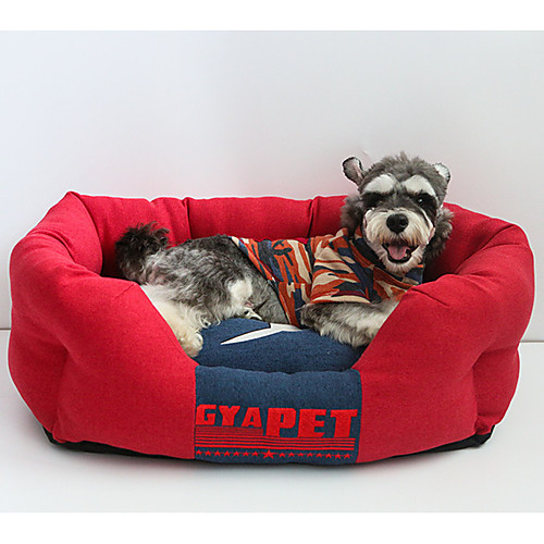 

Dog Mattress Pad Bed Bed Blankets Pet Mats & Pads Cartoon Yellow Red Blue