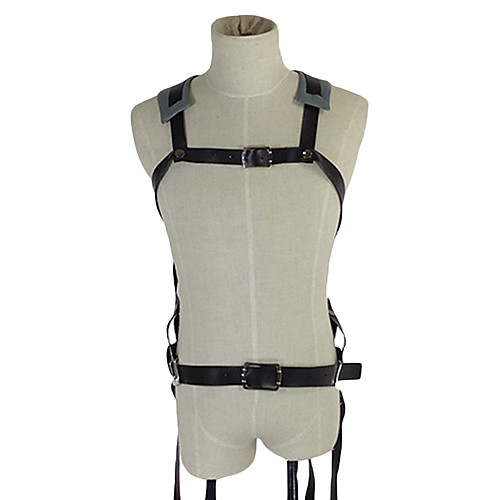 

Cosplay Accessories Inspired by Attack on Titan Eren Jager Anime Cosplay Accessories Belt PU Leather Men's Halloween Costumes