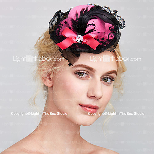 

Tulle / Fabric Fascinators with 1 Wedding / Special Occasion Headpiece