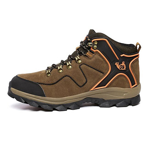 

Men's Hiking Shoes Mountaineer Shoes Hiking Boots Waterproof Breathable Anti-Slip Wear Resistance Low-Top Camo / Camouflage Running Hiking Climbing Autumn / Fall Winter Brown Army Green Grey