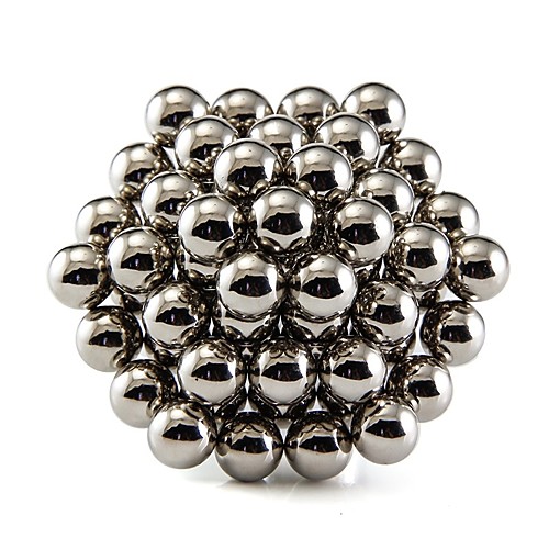 

50 pcs 10mm Magnet Toy Magnetic Blocks Magnetic Balls Building Blocks Super Strong Rare-Earth Magnets Neodymium Magnet Puzzle Cube Classic Magnetic Type Office Desk Toys Relieves ADD, ADHD, Anxiety