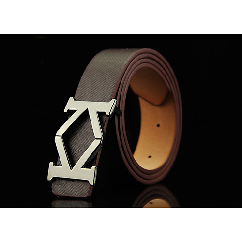 

Men's Solid Waist Belt - Solid Colored Fashion