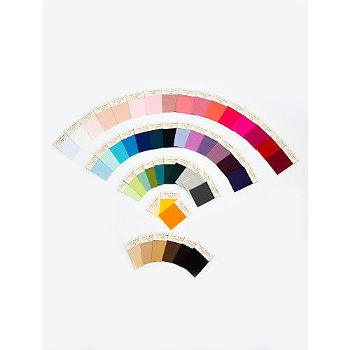 

Fabric Swatch Single Color in 4 Materials